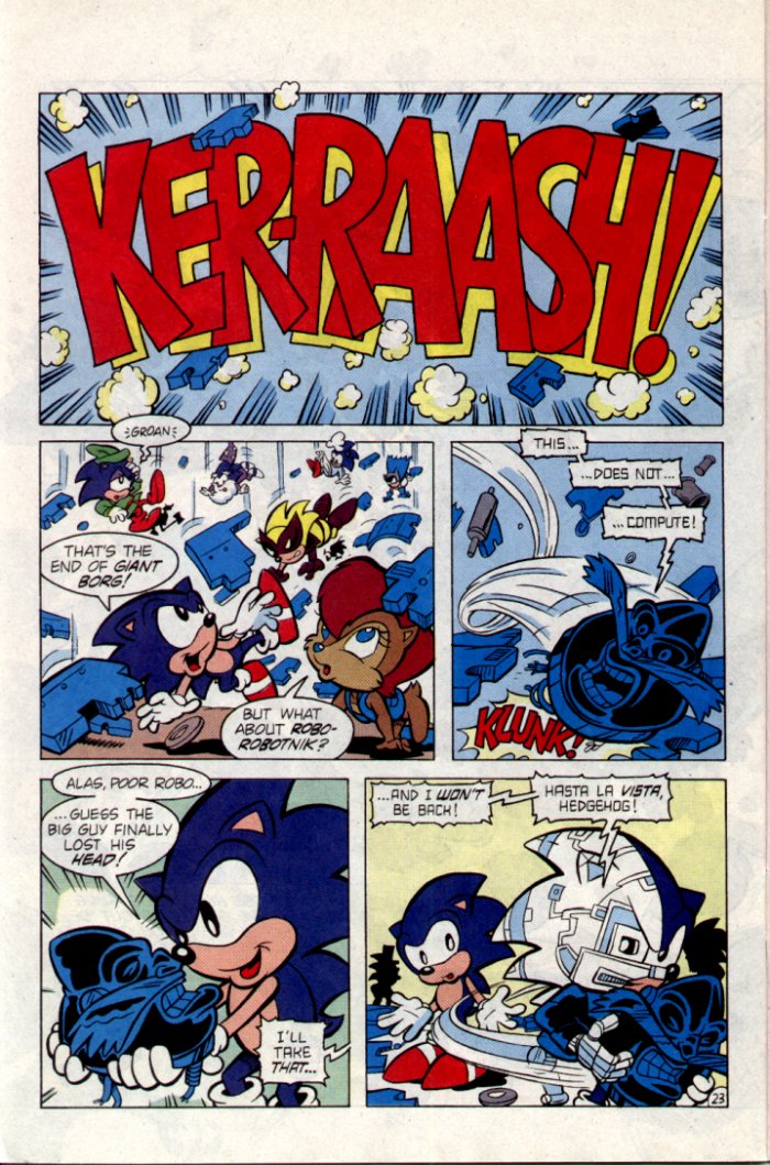 Sonic - Archie Adventure Series February 1995 Page 23